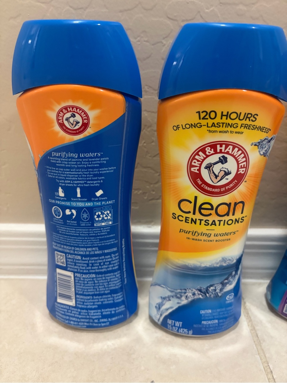Arm & Hammer Clean Scentsations & Odor Blasters Scent Boosters - Blue & Purple - Picture 3 of 3